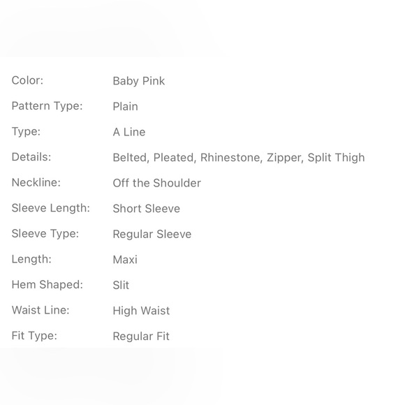 Pleated Split Thigh Prom Dress - Picture 9 of 12